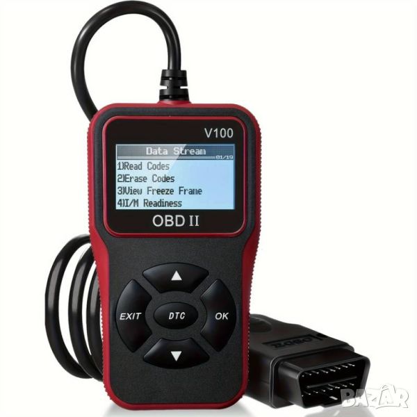 V100 OBD2 автомобилен диагностичен кодочетец, снимка 1