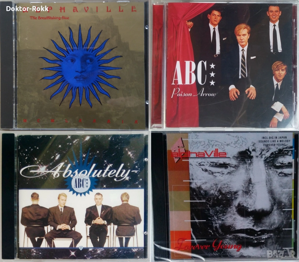 Alphaville + ABC - CD - оригинални дискове, снимка 1