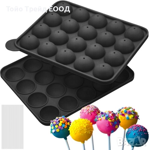 Силиконова форма за близалки, снимка 1