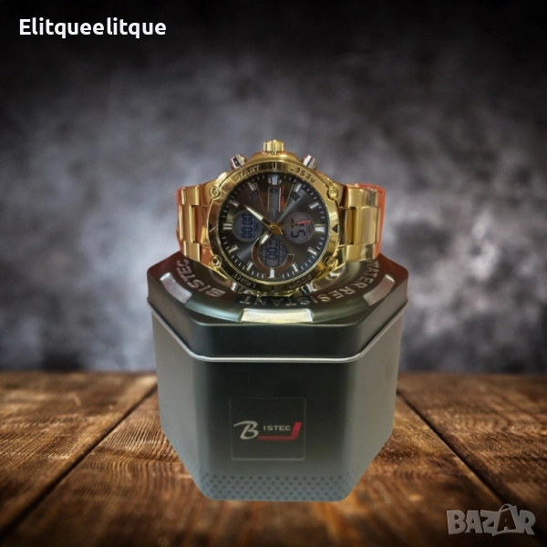 Мъжки часовник BISTEC с елегантен дизайн и висока функционалност, снимка 1