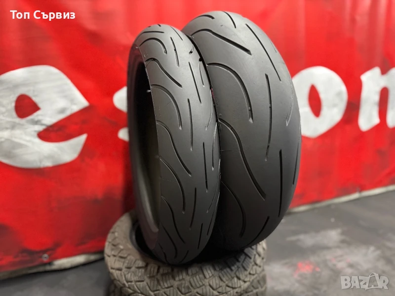 120 70 17/180 55 17, Мото гуми, Michelin PilotPower, снимка 1