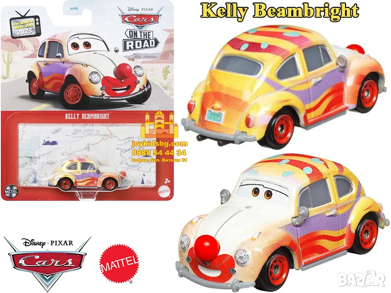 Kelly Beambright Disney/Pixar Cars - оригинал 1:55, снимка 1