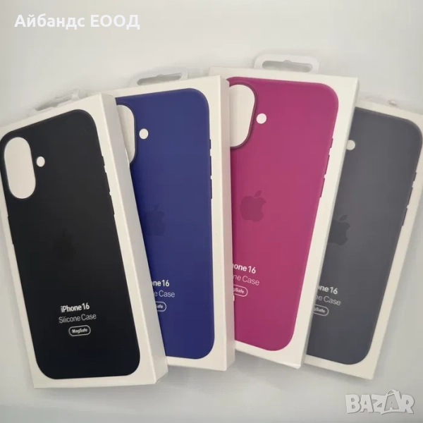  Силиконов калъф Apple за iPhone 16 и 16 PLUS, снимка 1