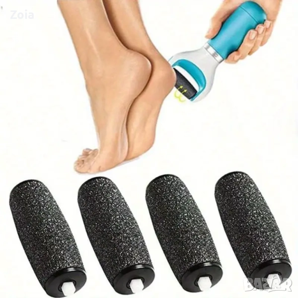 Електрическа пила, за пети + 5 ролки, USB, снимка 1