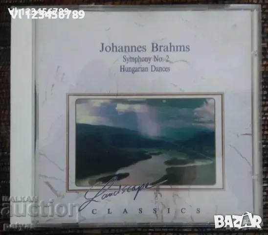 СД - Johannes Brahms - Symphony No 2 -Hungarian Dances, снимка 1