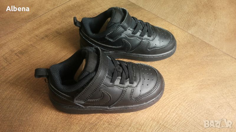 NIKE Court Borough Low 2 Leather Kids Shoes Размер EUR 25 / UK 7,5 детски естествена кожа 208-14-S, снимка 1