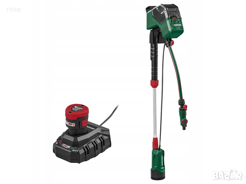 НОВА! Акумулаторна помпа за дъждовна вода Parkside PRPA 12-Li A1, снимка 1