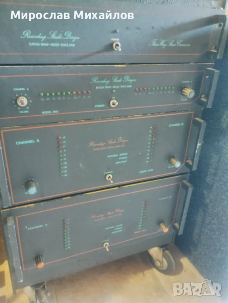 Рак с три усилватели и триканален кросоувър, снимка 1