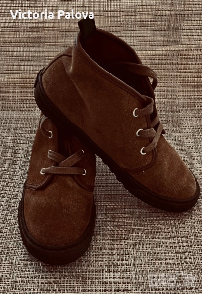 Мега удобни луксозни боти POLO RALPH LAUREN CHETT SUEDE CHUKKA BOOTS , снимка 1