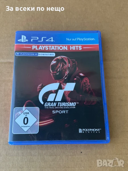 Игра Gran Turismo Sport за Playstation 4 , ps4 , плейстейшън 4 , playstation vr, снимка 1