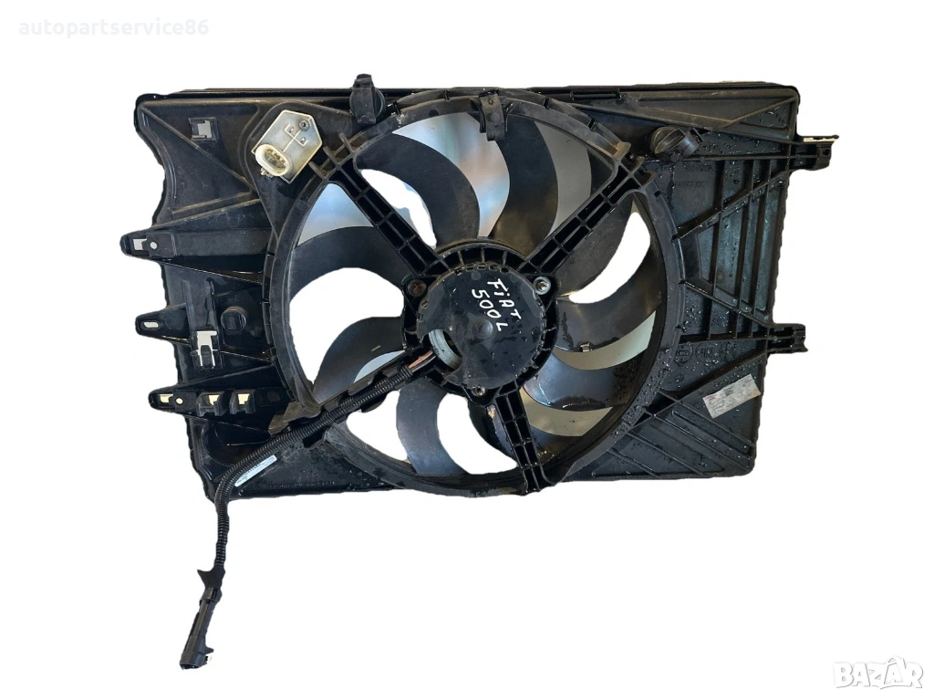 Перка/вентилатор за охлаждане за Fiat 500L, оригинален, за 1.3 M-Jet, модел 2013 г., код 8A9410000, снимка 1