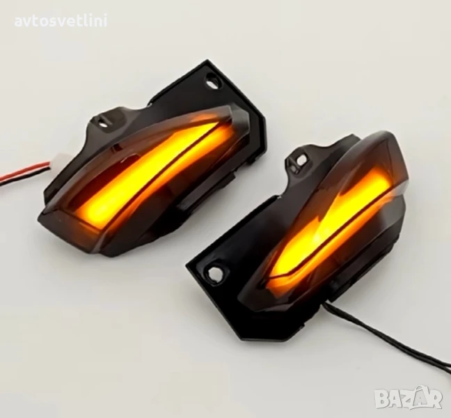 Динамични LED мигачи за огледала за Toyota Corolla / Yaris / Sienta, снимка 1