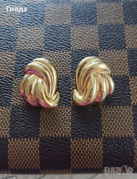 Обеци тип клипс Nina Ricci налични, снимка 1