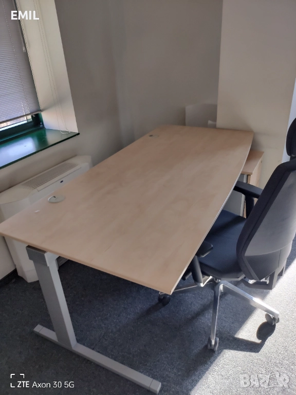 продавам бюро - 180*80, снимка 1