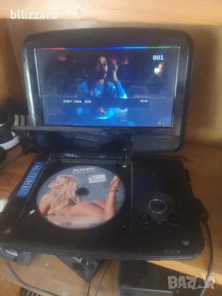 Портативен TV DVD DVBT O. K. , снимка 1