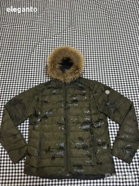 Moncler Goose Camouflage Padded мъжко зимно яке размер 4/Л, снимка 1