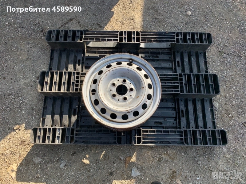 1бр.Оригинална железнa джантa 16цола 5x112 за Mercedes Vito(2004-2021), снимка 1