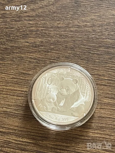 Сребърна монета падна 2012 1oz, снимка 1