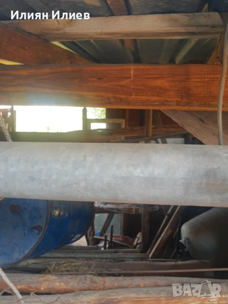 Метална, поцинкована тръба, снимка 1