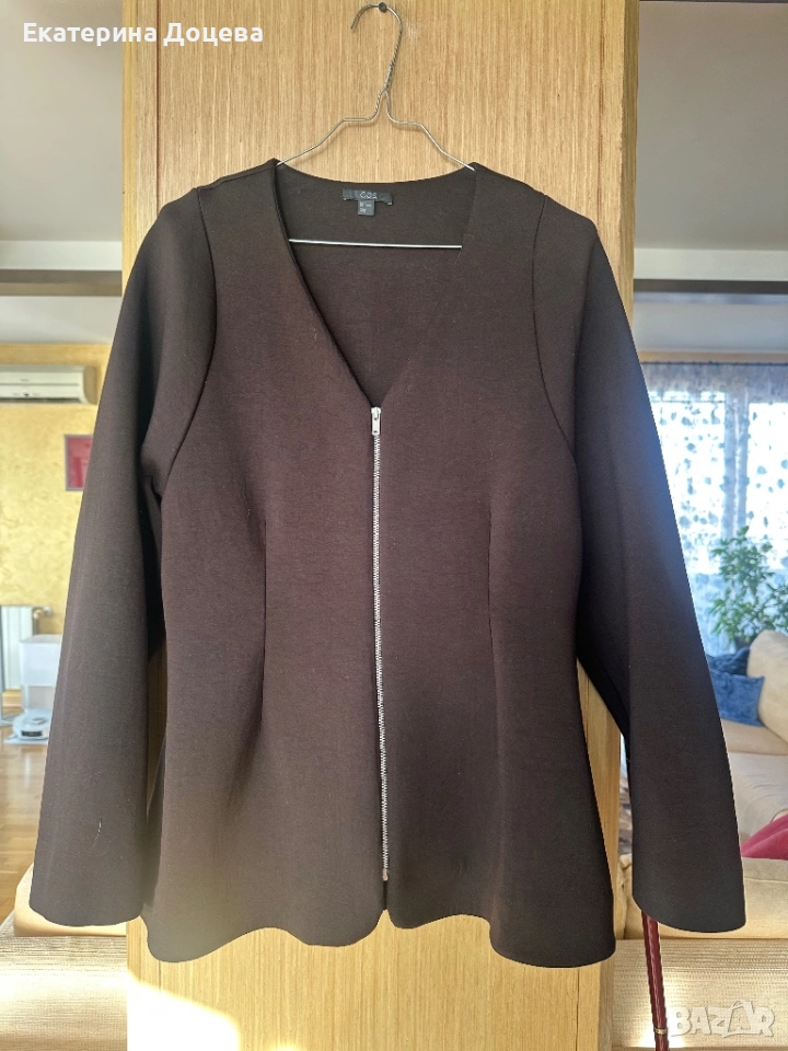 Тъмнокафяво сако Cos, снимка 1