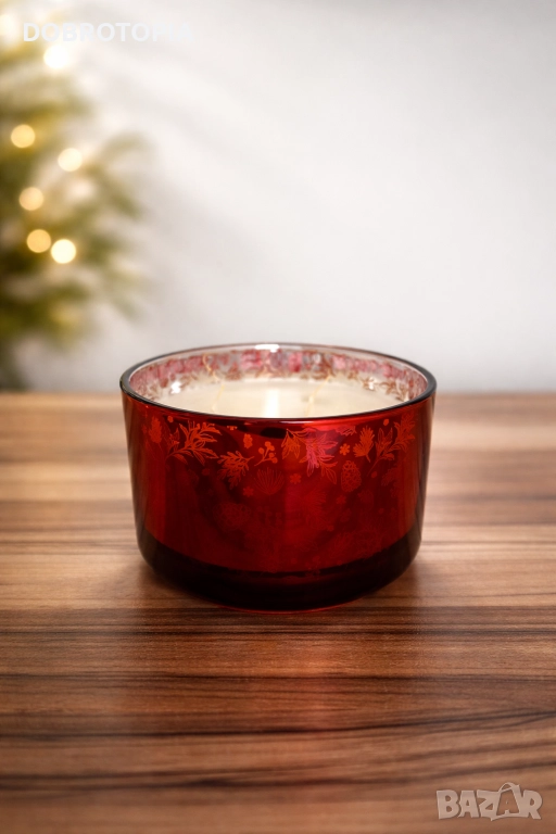 Ароматна свещ "Зимна приказка", снимка 1