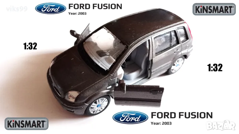 Kinsmart Ford Fusion 2003 - Мащаб 1:32, снимка 1