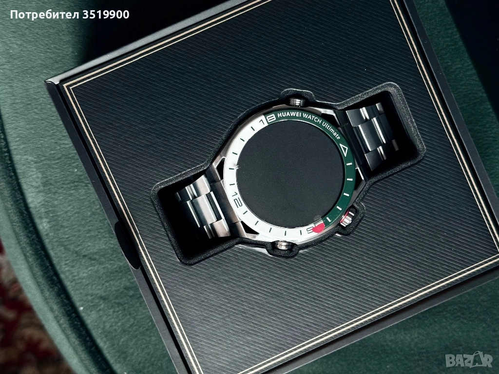 Смарт часовник Huawei ultimate green , снимка 1