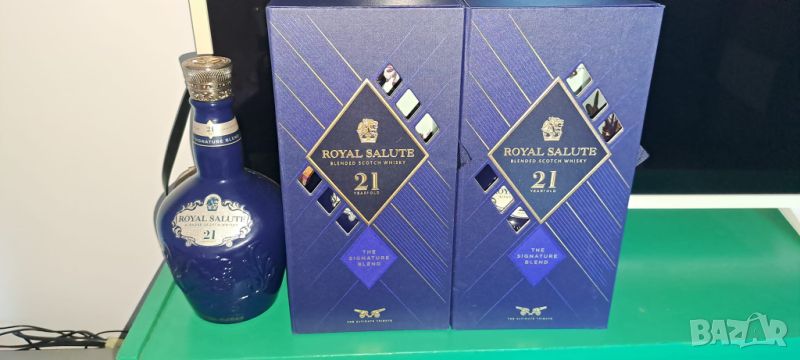 Chivas Royal Salute 21  Royal Salute 21 кутия с шише, снимка 1