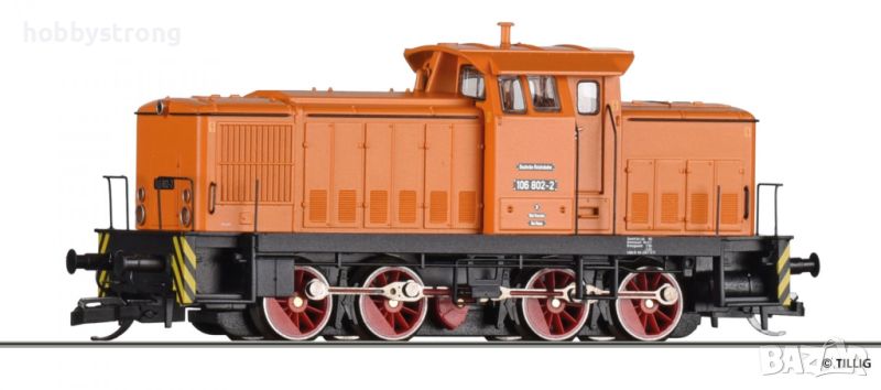 Дизелов локомотив BR 106 DR TT 1:120 Tillig 96330, снимка 1