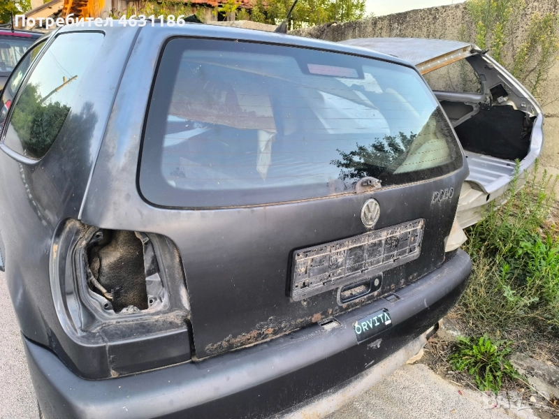 задна врата, стъкло за vw polo 6n, снимка 1