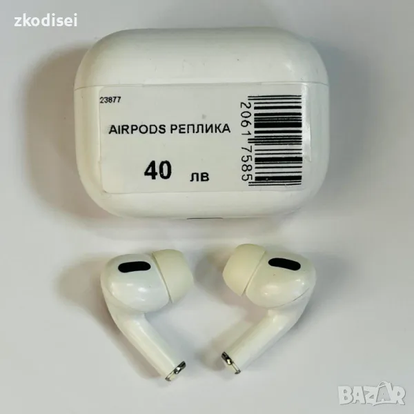 Bluetooth слушалки AIRPODS РЕПЛИКА, снимка 1