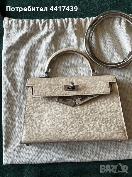 Чанта Hermes Mini Kelly , снимка 1