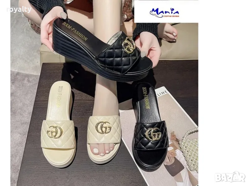 Дамски чехли Два цвята , снимка 1