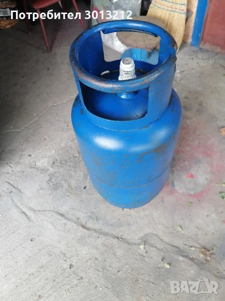 Пълна газова бутилка заверена., снимка 1