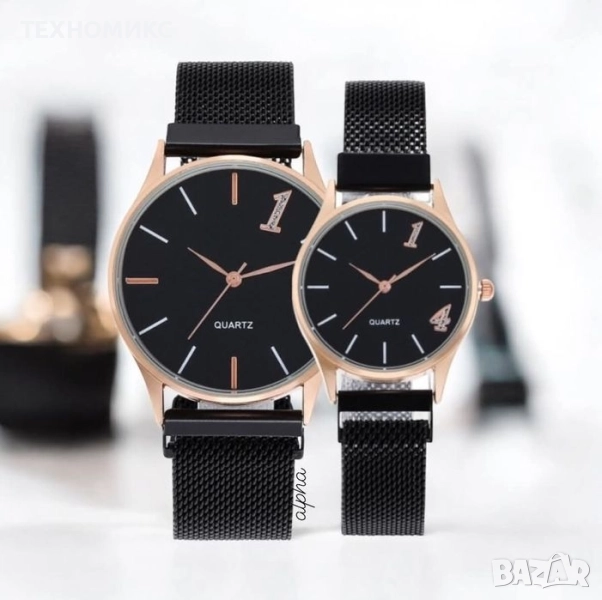 Комплект от 2 бр часовници за двойки , снимка 1