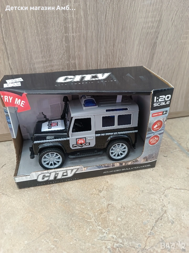 Детски полицейски джип, снимка 1