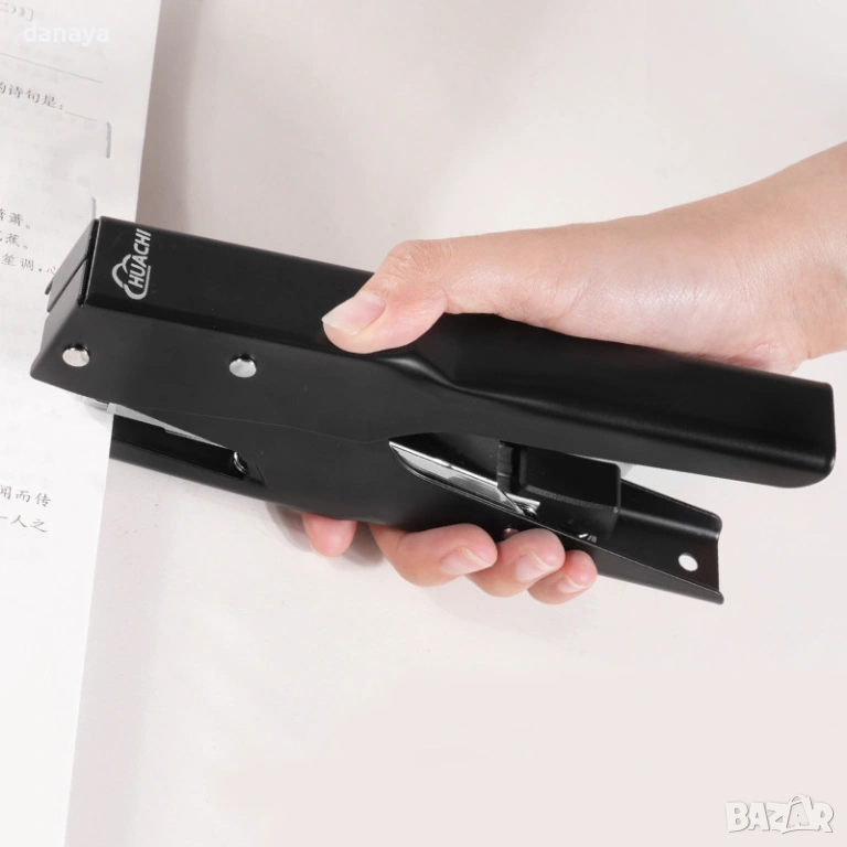 6329 Усилен телбод степлер за много листове наведнъж, снимка 1