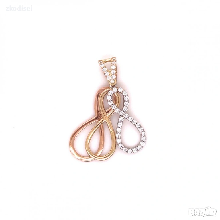 Златен медальон 2,01гр. 14кр. проба:585 модел:28407-1, снимка 1