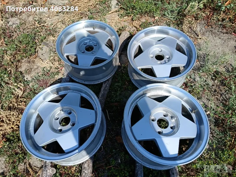 Borbet A 16ки 7 1/2 J H2 4x108 централен 63.3 Джанти за Форд, снимка 1