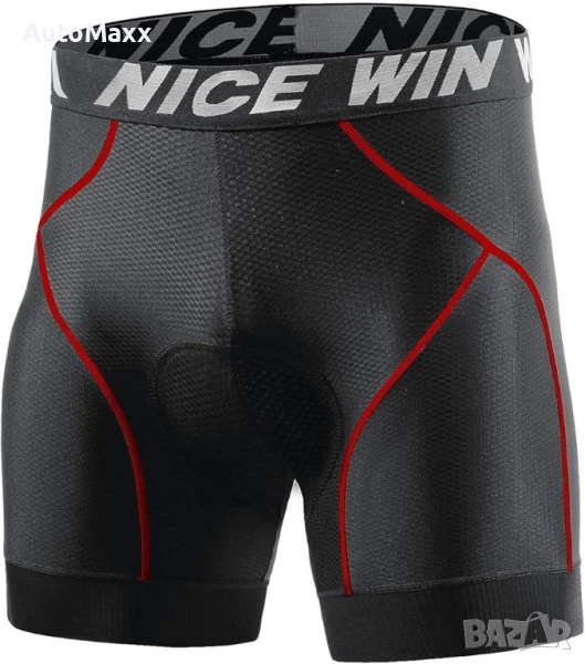 NICEWIN Мъжки 4D Подплатени Велосипедни Шорти 
, снимка 1