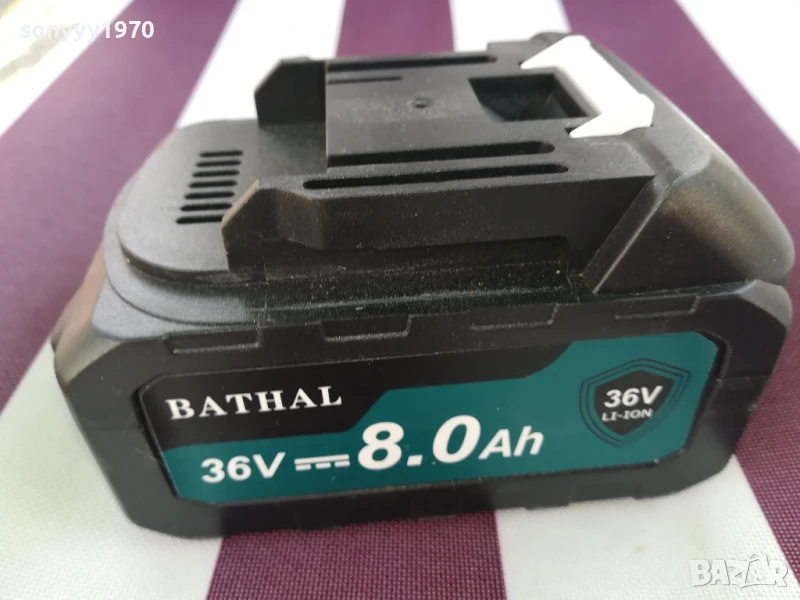 36v li-ion BATTERY PACK-ЗА ФЛЕКС ИЛИ РЕЗАЧКА 0308251153, снимка 1