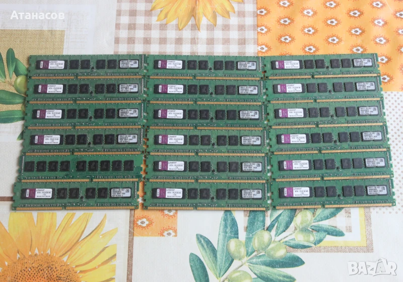 Kingston 4GB DDR3-1333 KTH-PL313E/4G UDIMM PC3-10600 ECC, снимка 1