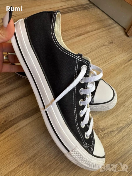 Оригинални черни кецове кецове Converse ! 44 н, снимка 1