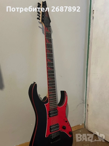 Електрическа китара Ibanez GIO GRG131DX-BKF, снимка 3 - Китари - 53578269