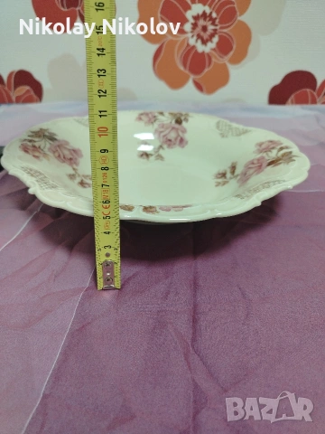 Винтидж порцеланова купа, снимка 3 - Декорация за дома - 53480017