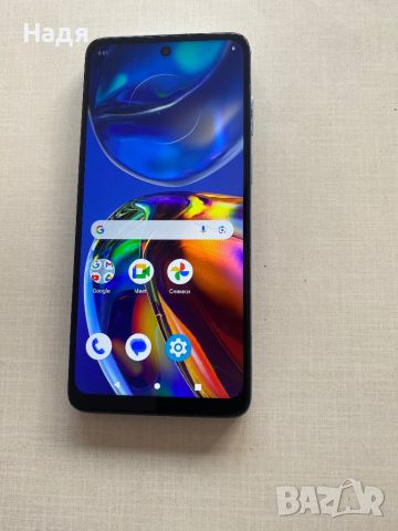 Motorola Moto E 32-64GB/4GB,Dual SIM,Blue,зарядно, снимка 2 - Motorola - 46624857