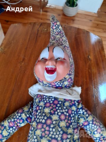 Стара кукла,клоун #8, снимка 2 - Други ценни предмети - 45117649