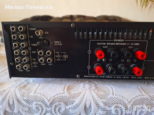  JVC  AX- 444 BK HIFI STEREO AMPLIFIER MADE IN JAPAN , снимка 6 - Ресийвъри, усилватели, смесителни пултове - 45270237