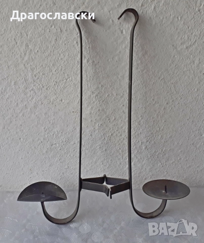 Различни свещници: свещник за 3 свещи с елени, човек, елха, елен, за стена, снимка 18 - Други - 28875988