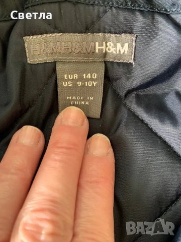 Яке Н&М за ръст 140 см., снимка 4 - Детски якета и елеци - 50053277